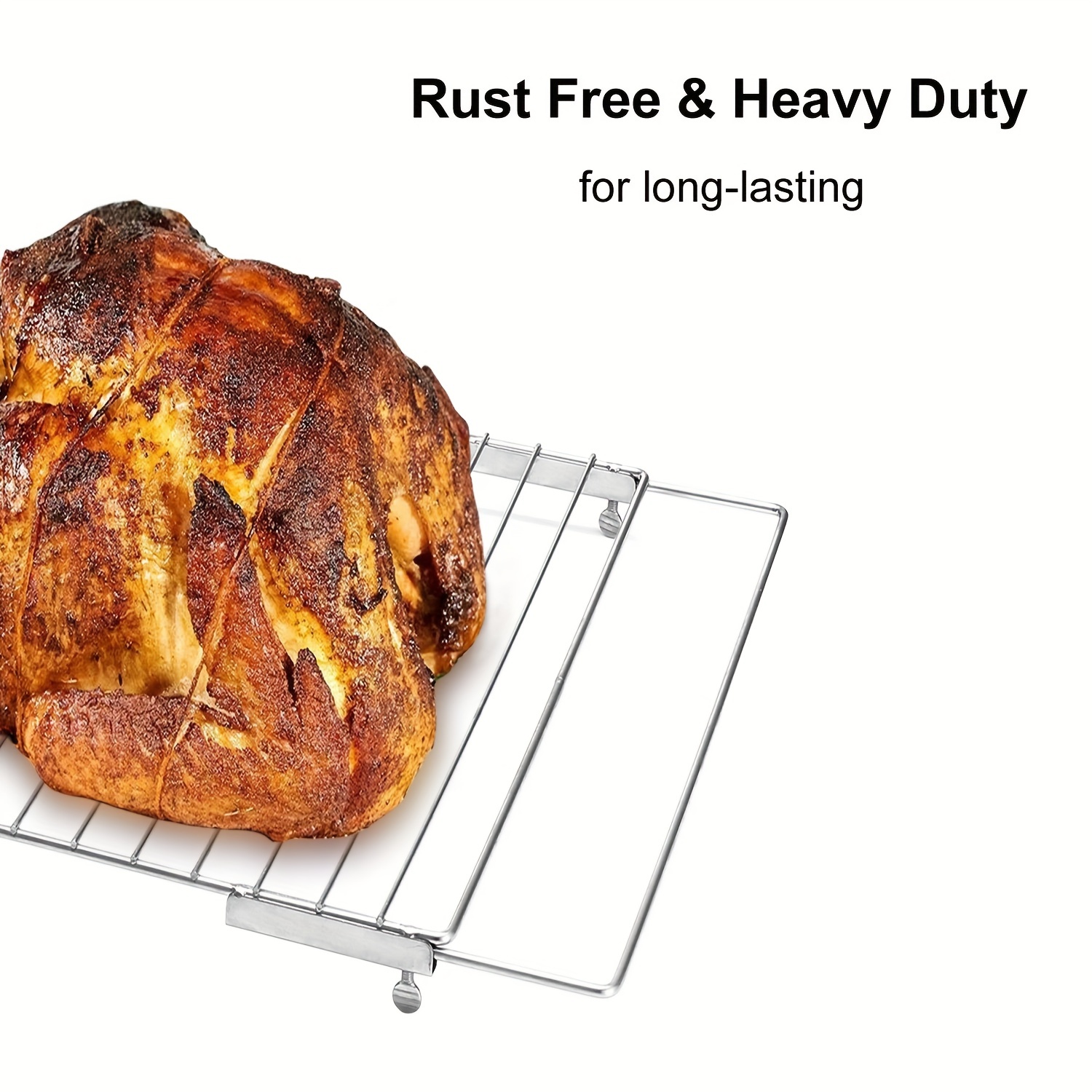 Cooling Baking Rack, Fits Quarter Sheet Pan, Stainless Steel, For Oven
