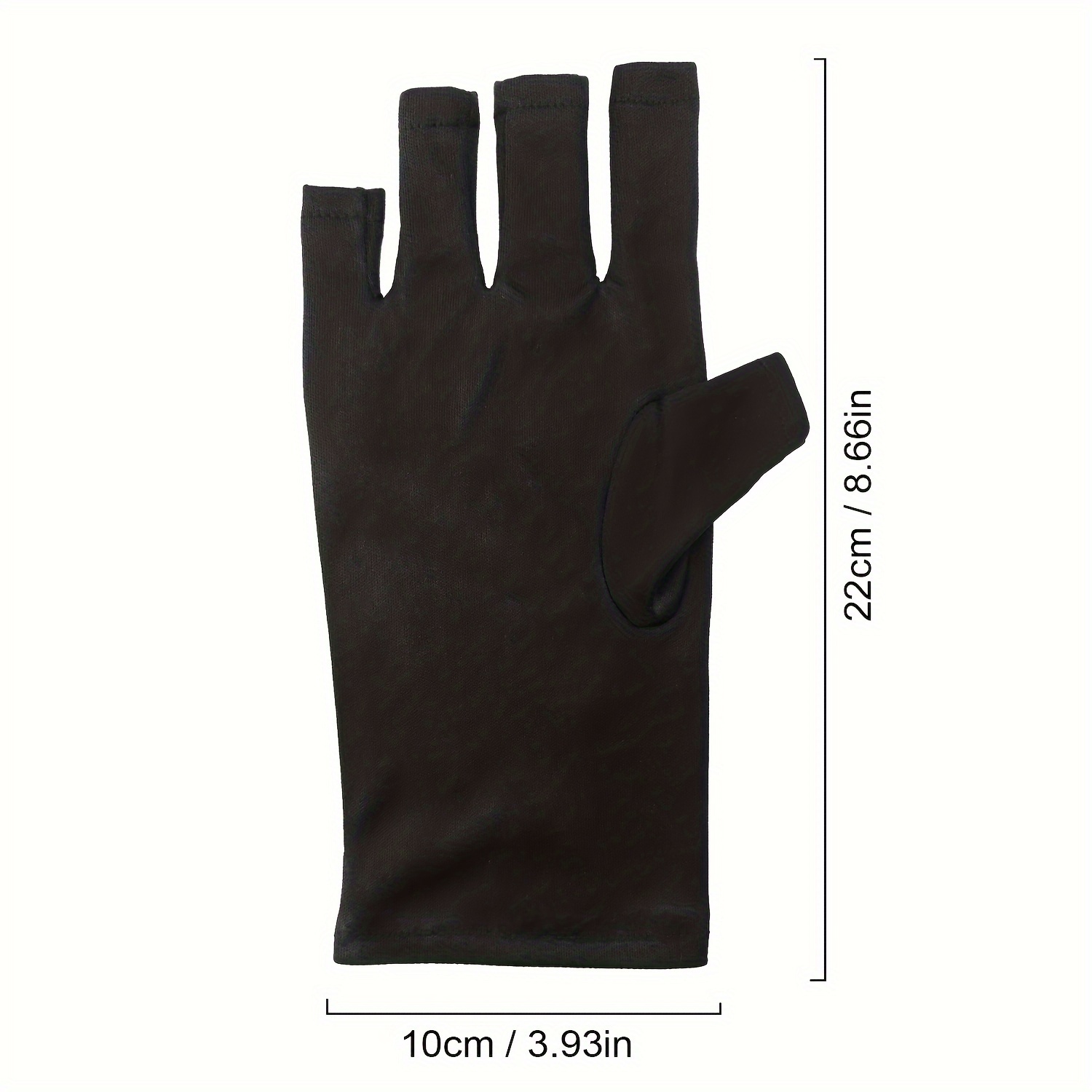 Anti Uv Gloves Gel Protection Gloves Manicures Protect Hands - Temu