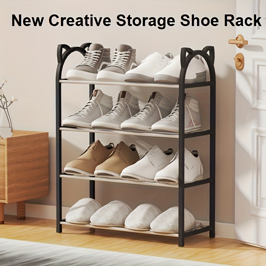 Small Shoe Rack, Shoe Storage Shelf, Organizer For Entryway Hallway, Back  To School Dorm Storage Organizer, Home Organization - Temu Germany