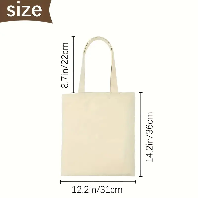 Sublimation Tote Bags Sublimation Blank Canvas Tote Bags For - Temu