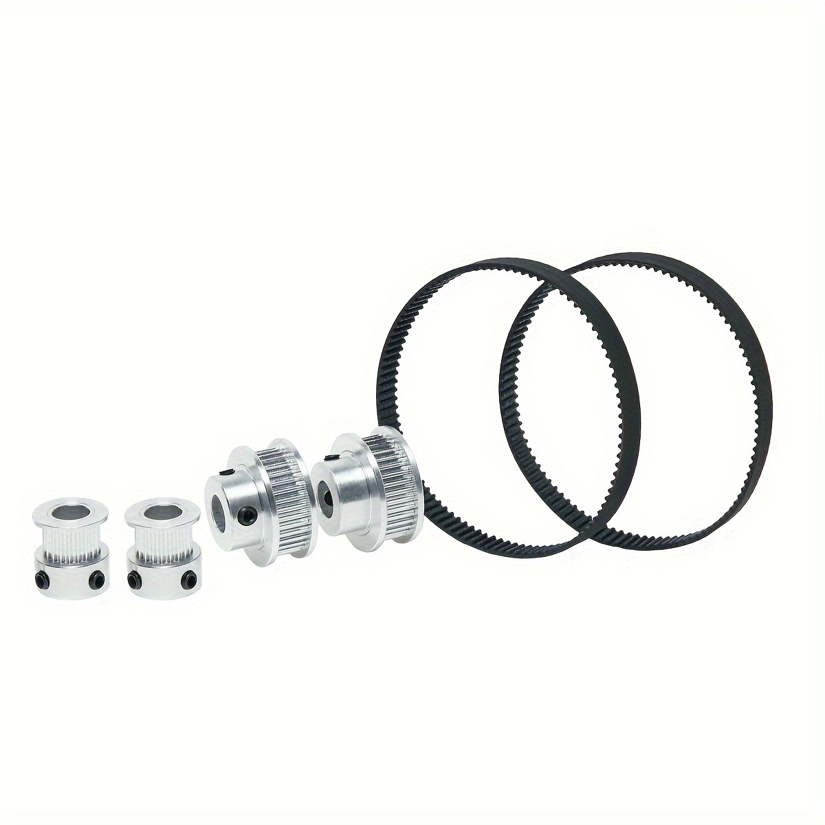 Roue synaville GT2 avec courroie,20 et 60 dents,alésage de 5mm,poulie