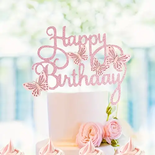 Lilo & Stitch Party Cake Topper Set 5pcs Happy Birthday