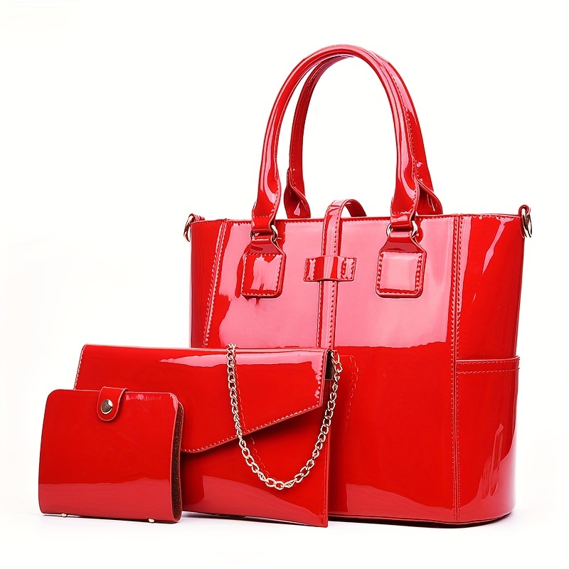New 2021 Fashion Set In Of Solid Leather Handbags For Women Tax Free And  Solid Design By #ZB156 From Gift_59shop, $29.49