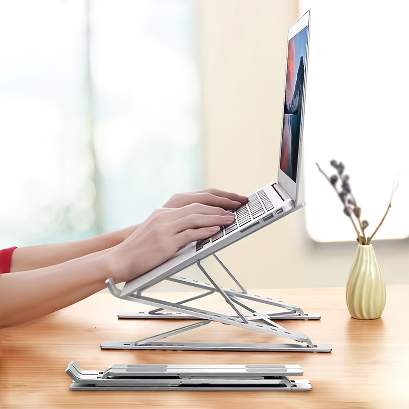 Zhjlut Laptop Stand Adjustable Aluminum Desktop Holder for All Laptop  Tablet Hanging Cooling Bracket