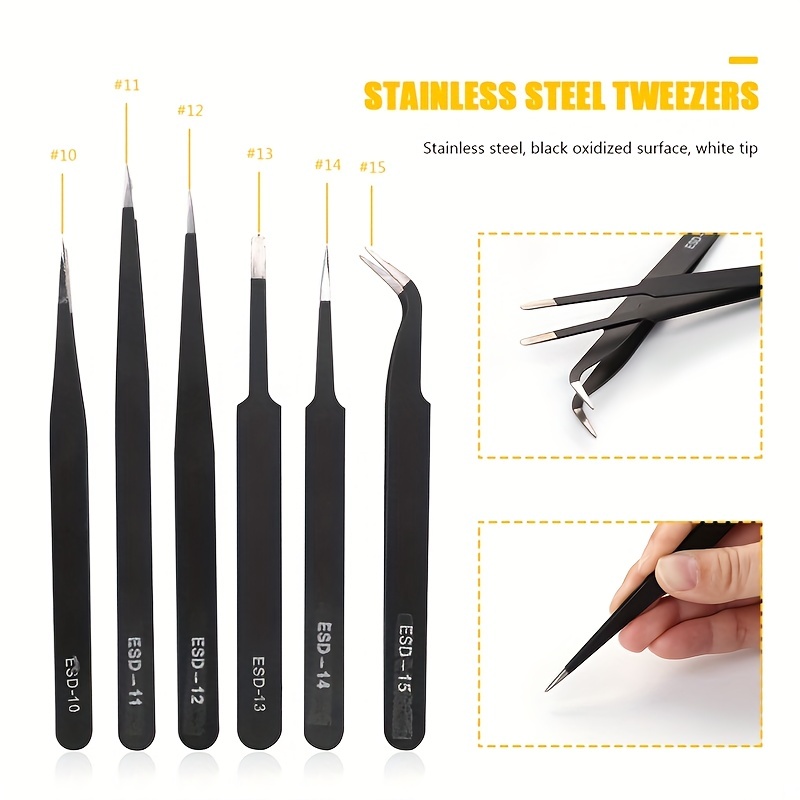 Multifunctional Stainless Steel Tweezers Card Tweezers For - Temu