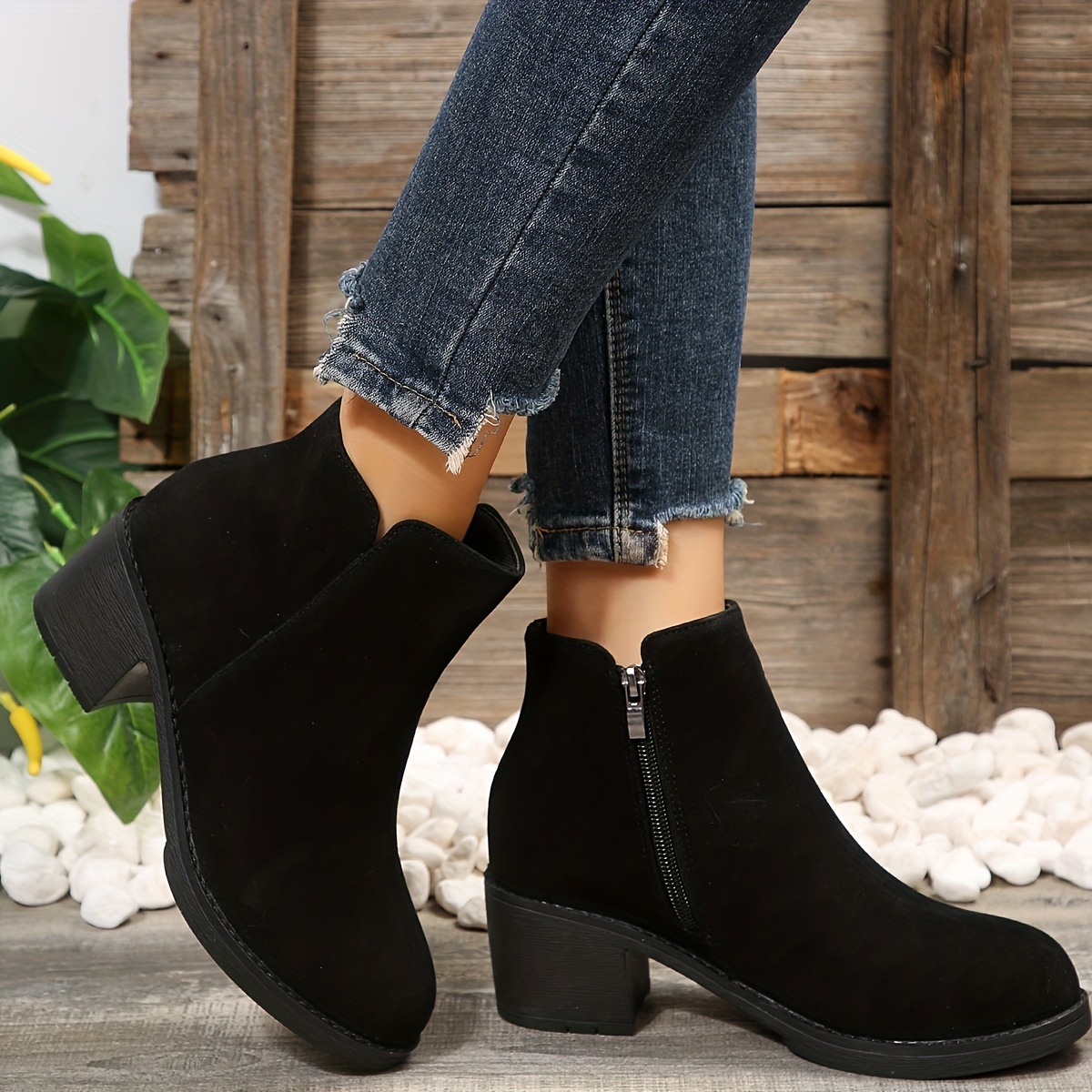 Women's Ankle Boots & Booties - Temu Canada