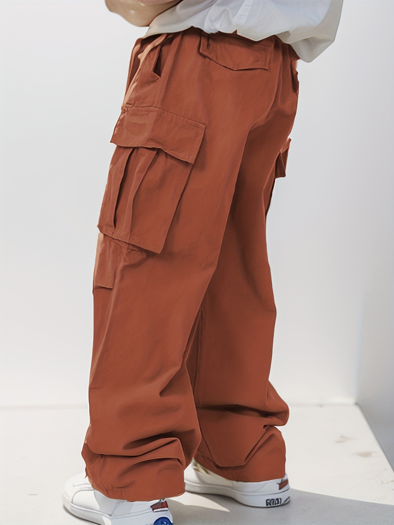 Cargo Pants for Men Relaxed Fit with Pockets Straight Leg Cargo