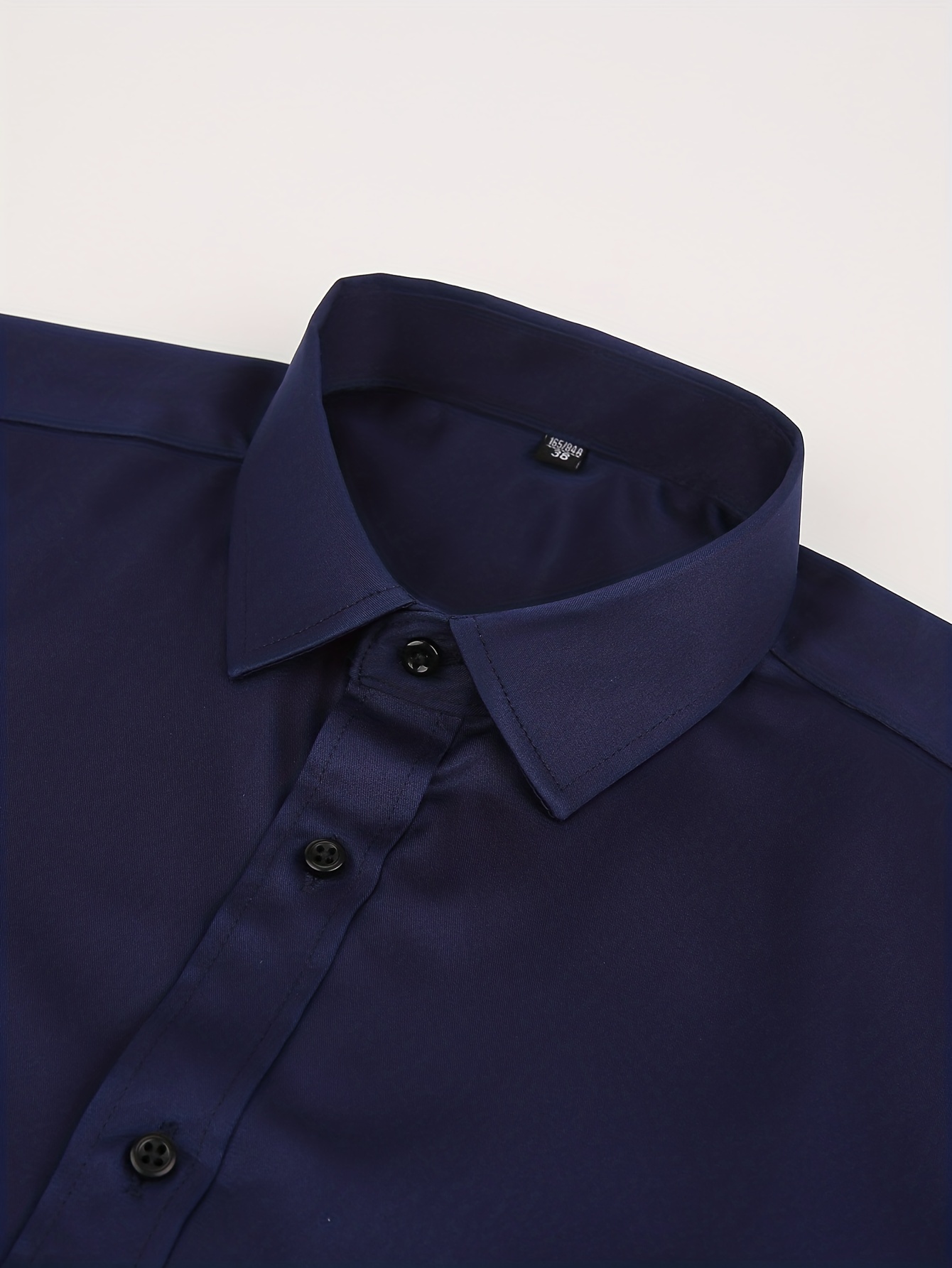 Men - Blue Slim Fit easy-iron Shirt - Size: XXL - H&M