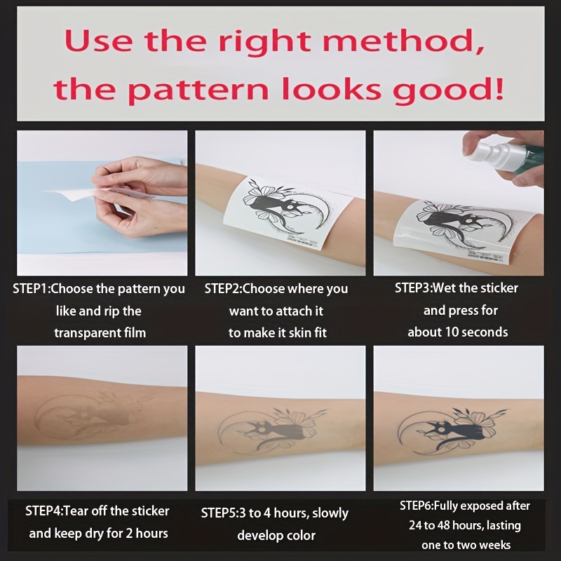 DIY Decals Temporary Tattoo Paper Adopted by Hollywood Industry