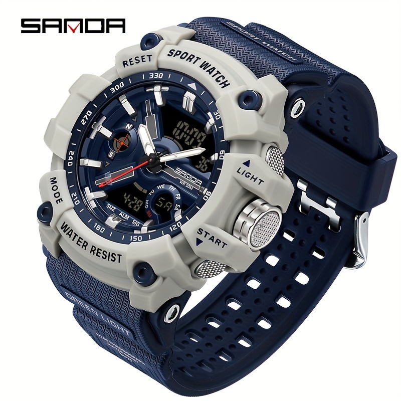 Top Brand Sports Multifunctional Electronic Watch - Temu United Kingdom