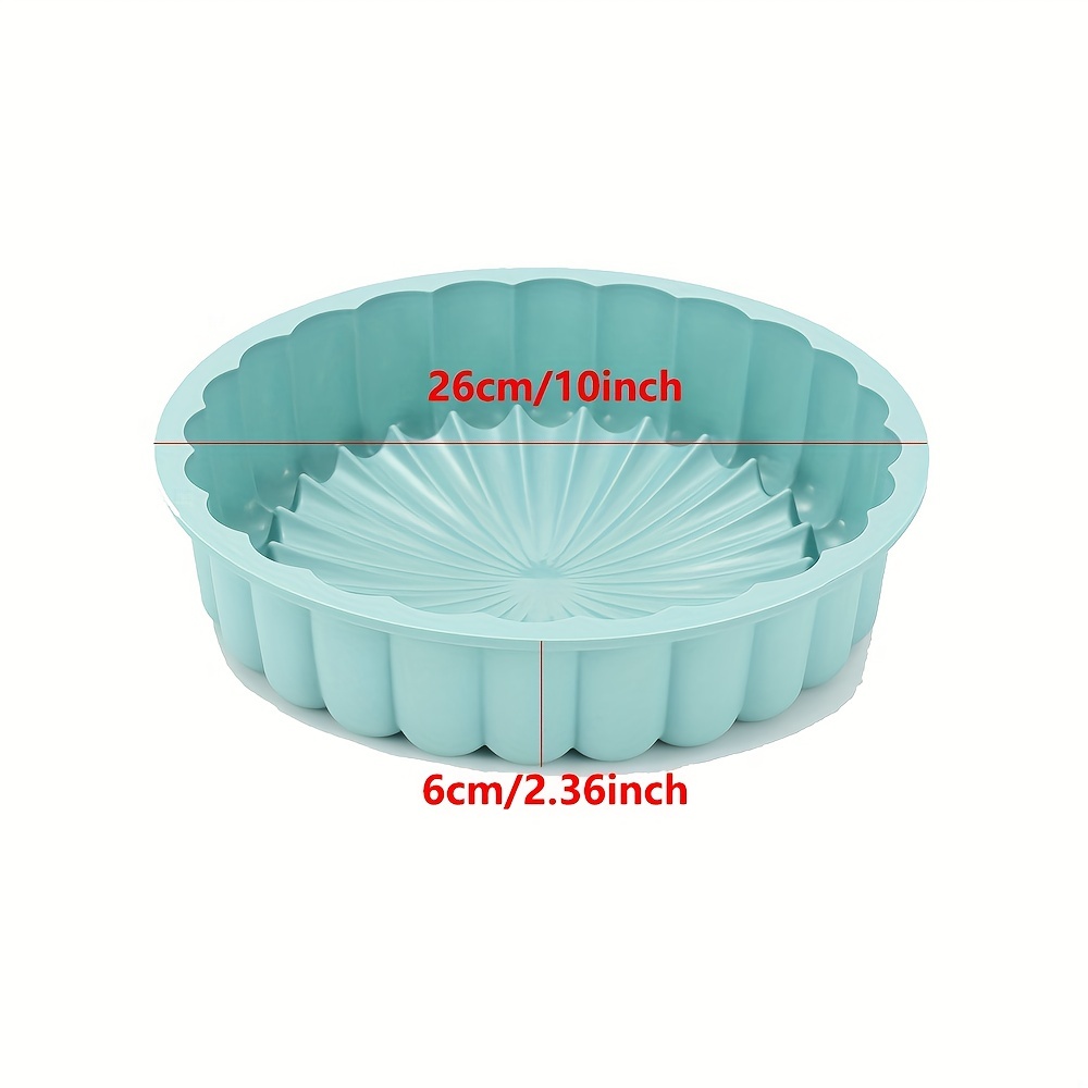 1pc Charlotte Cake Pan 10 24 Silicone Baking Cake Pan Flower - Temu