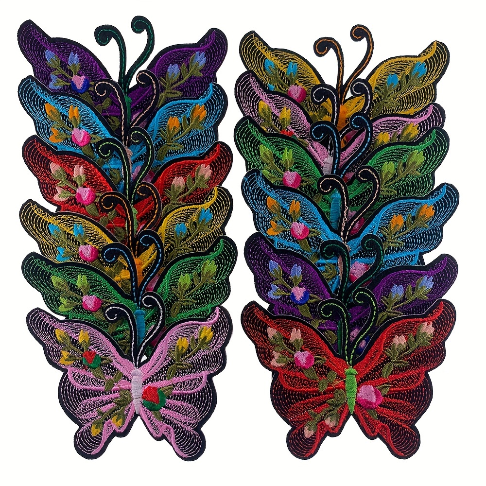 Heavy Duty Bead Embroidery Butterfly Patches Paste Clothing - Temu