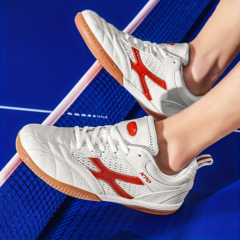 Scarpe Da Ping Pong Uomo Donna - Antiscivolo E Leggere, Per Interni - Foto 5