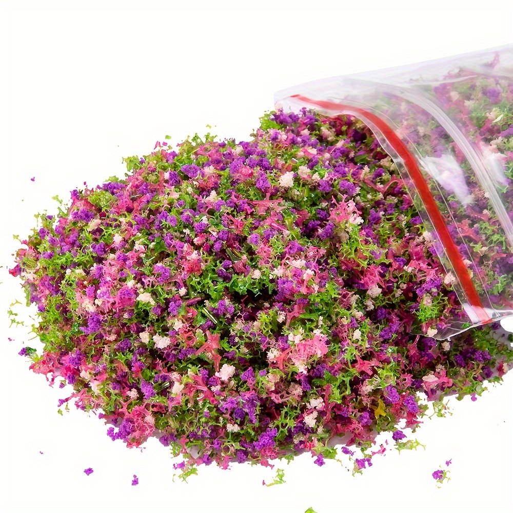 Turf Powder Outdoor Architectural Model Lawn Sponge Material 2-in-1 Mixed Color