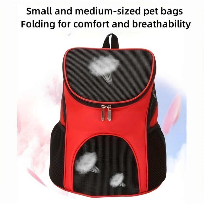 Portable Dog Backpack For Going Out Small And Medium Dog Backpack
