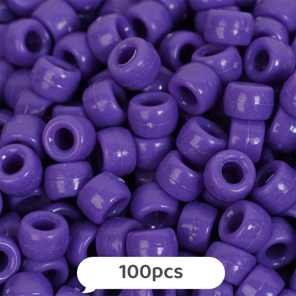 Mixed Colorful Acrylic Rondelle Large Hole Loose Beads - Temu