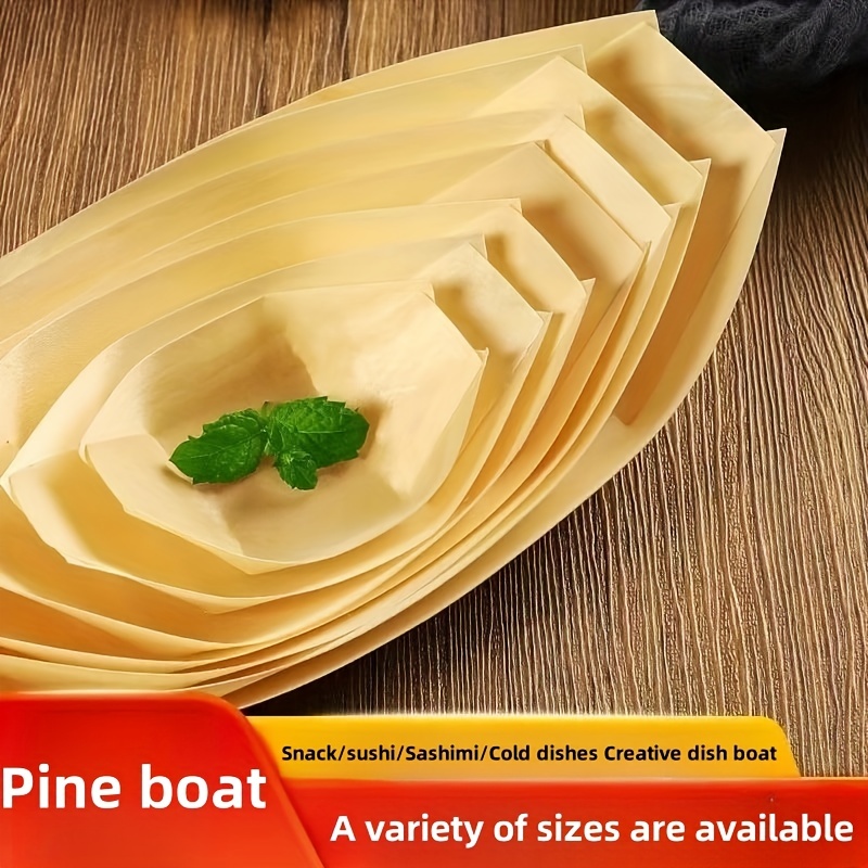 Disposable Paper Food Boats Coated Boat Box Fried - Temu Canada