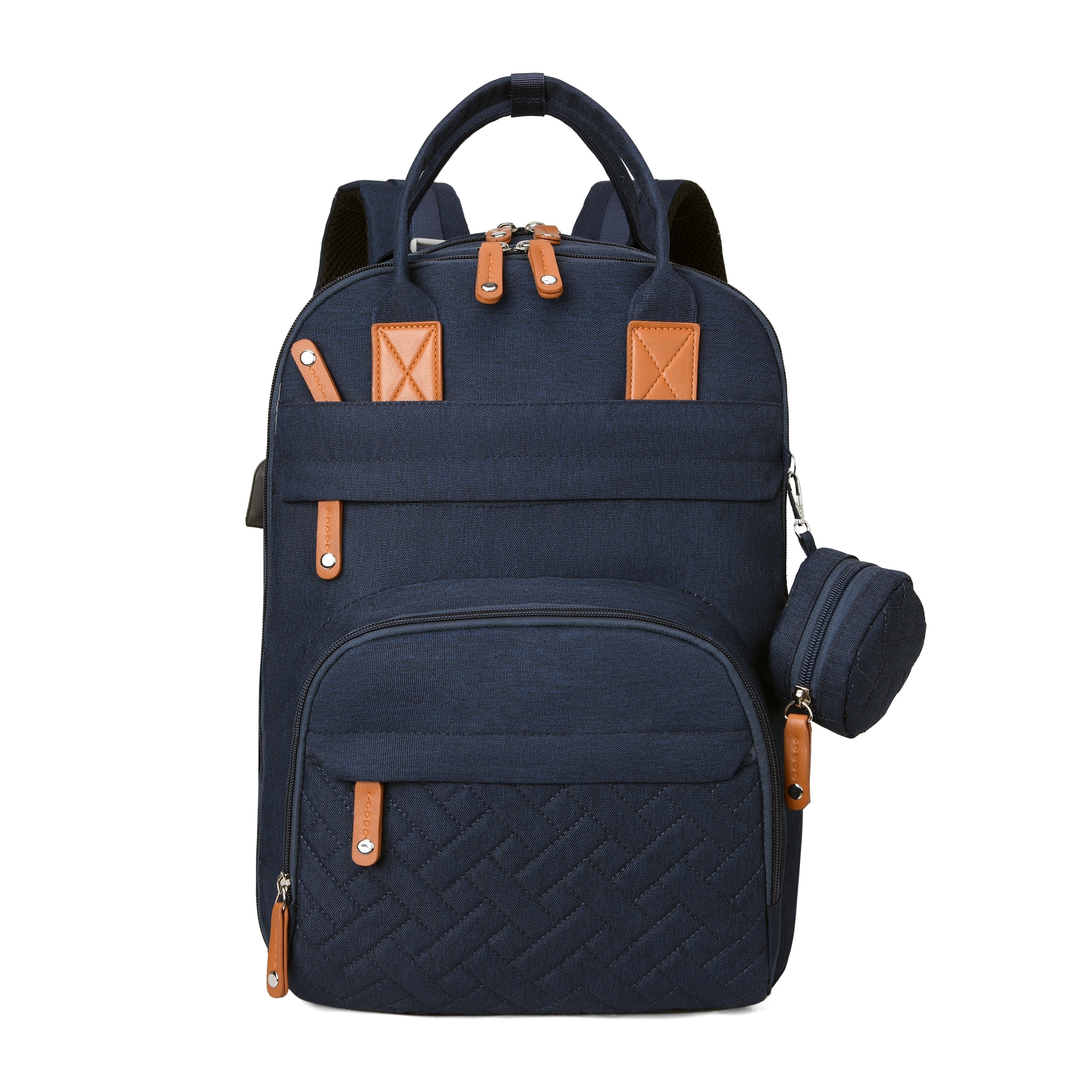   diaper bag backpack for case insulated pockets and stroller straps large unisex bags for multifunction travel back pack stylish practical for mom dad ideal shower gifts