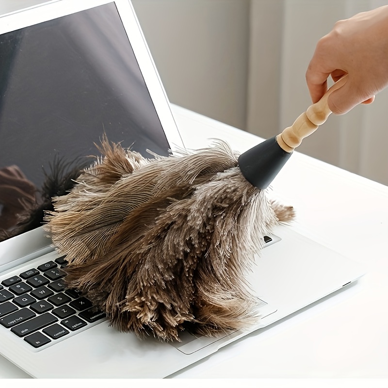 Feather Duster Washable Anti Static Duster With Soft - Temu