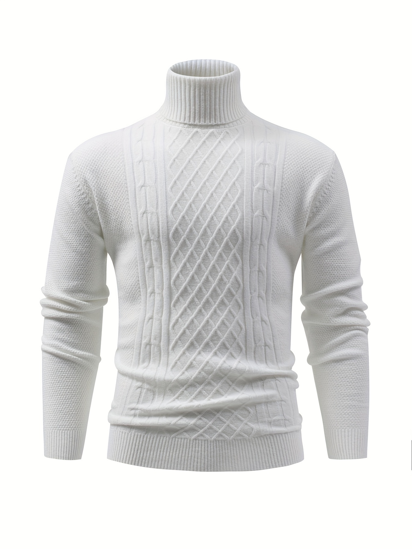 Camiseta elástica de manga larga con cuello alto para mujer, para otoño e  invierno, cálida, básica, sin botones