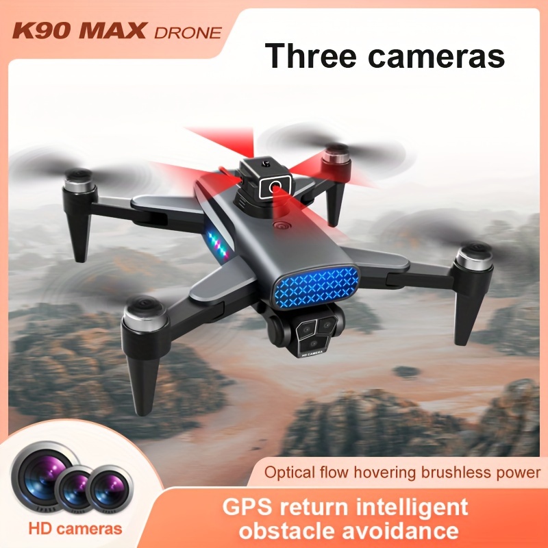 Drone GPS Avec Double Caméra 4K Pour Adultes, Drones Professionnels Avec  Moteur Sans Balais, Temps De Vol De 60 Minutes, Retour Automatique à La  Maison, Suivez-moi, Positionnement Du Flux Optique : 