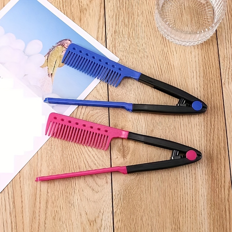 V type hair straightener comb sale