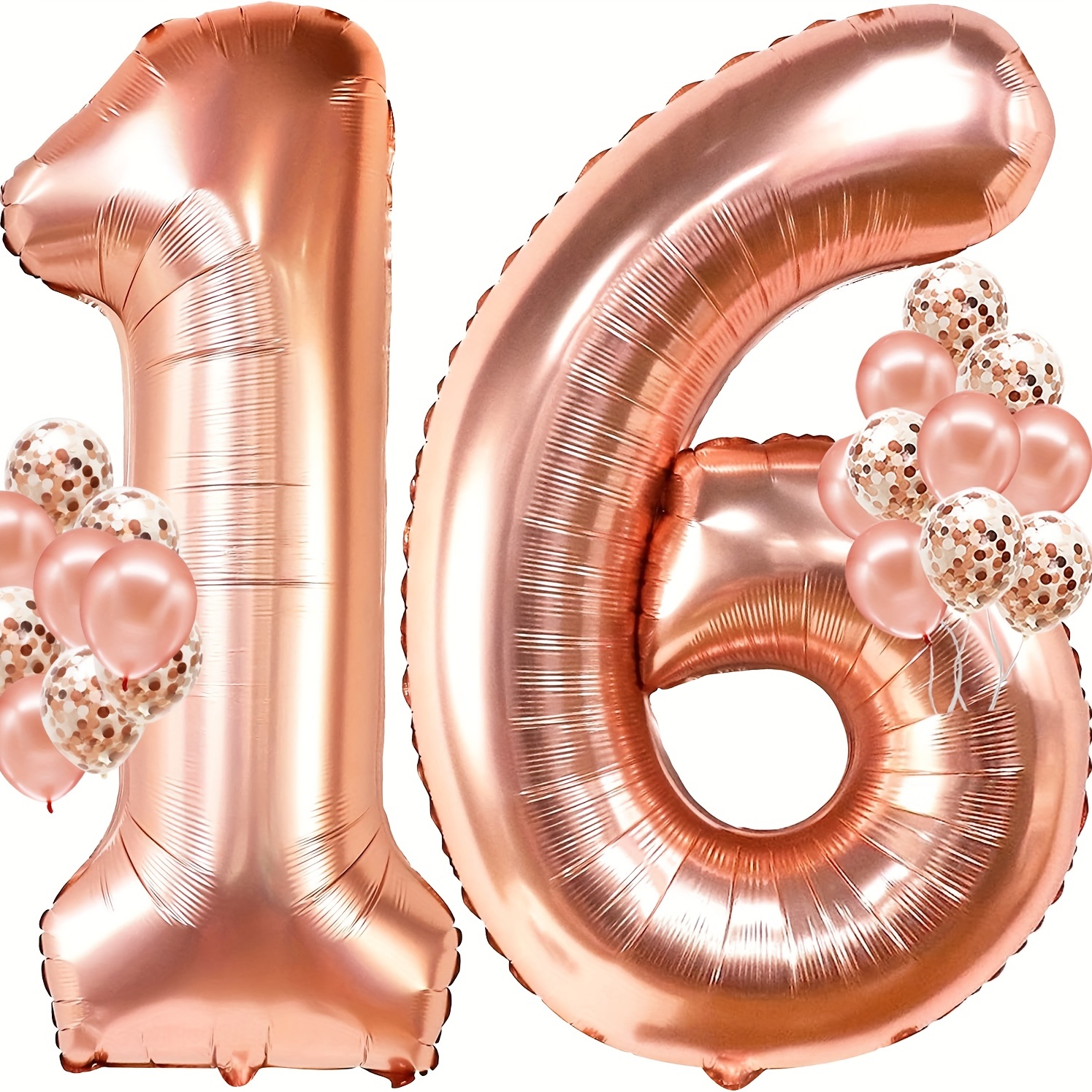  YESJmn Globos para decoración de fiesta de cumpleaños, globos  de primer cumpleaños para niños, género de 1 año, cumpleaños, 32 pulgadas  (color : número de mensaje de 32 pulgadas) : Juguetes y Juegos