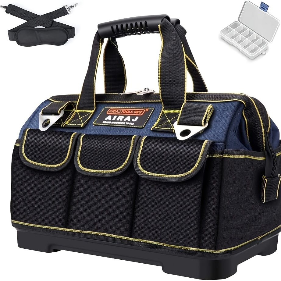 Tool Bag Waterproof Tool Storage Bag Adjustable Shoulder - Temu