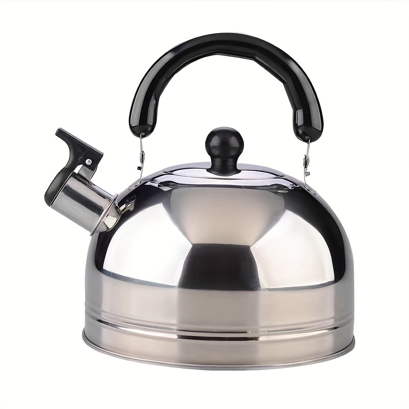 Whistling Tea Kettle for Stovetop Boiling Water Coffee or Milk 3L Stainless  Steel Black Kettle with Wood Pattern Handle Tea Pot - AliExpress