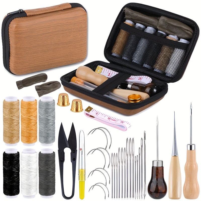 Upholstery Restoration Sewing Kit Heavy Duty Sewing Kit With - Temu