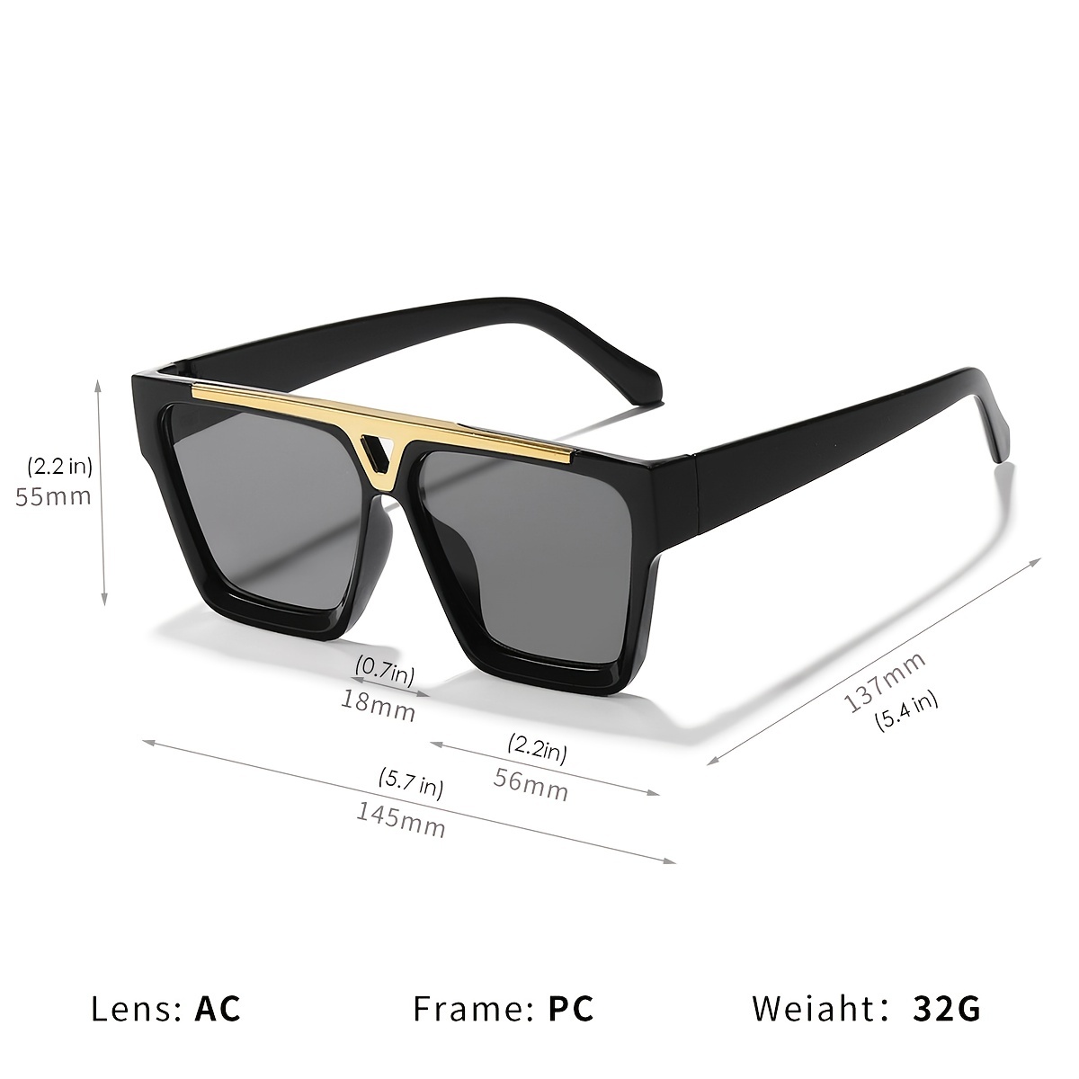 Louis Vuitton, Accessories, Louis Vuitton 1 Evidence Metal Square  Sunglasses Colors Gold