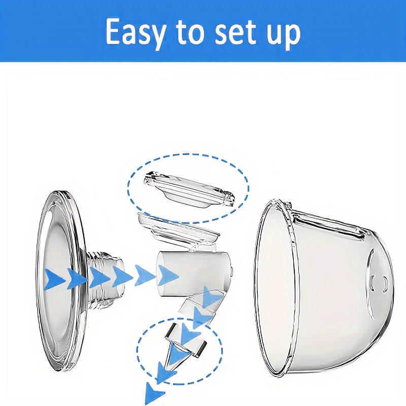 Wearable Breast Pump Replace Parts 2Pcs Duckbill Valves & 2Pcs Silicone  Diaphragm : : Baby