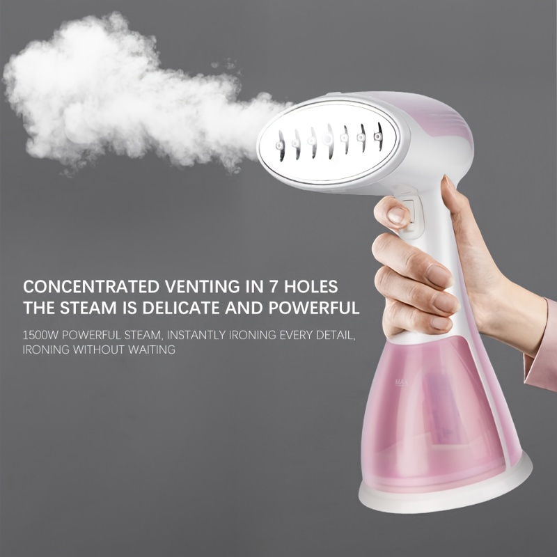  HOMETOP Handheld Steamer for Clothes, 30-Second Fast Heat-up,  1300W Powerful Garment and Fabric Steamer, Removes Wrinkle, Portable Steam  Iron for Home and Travel : Home & Kitchen