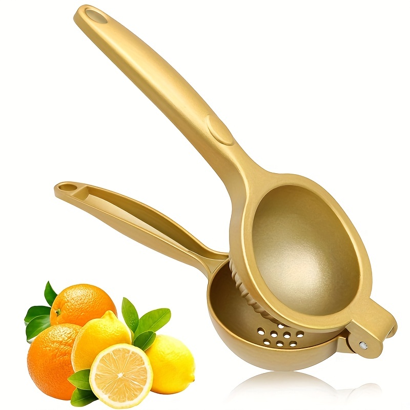 golden manual citrus juicer heavy duty hand press lemon Temu New