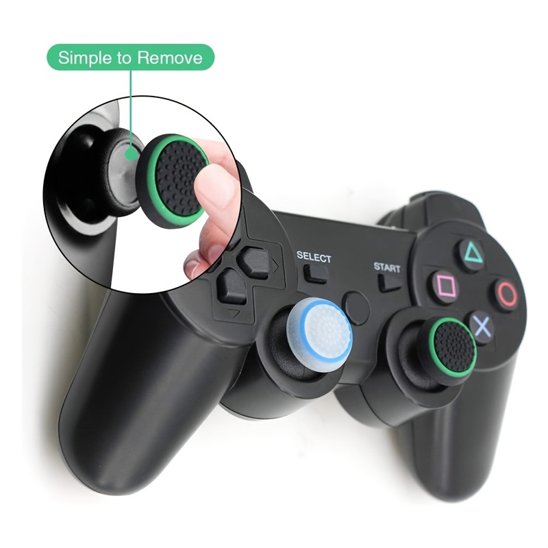 8 Uds tapa de agarre de palanca de pulgar para PS5/PS3/Xbox 360