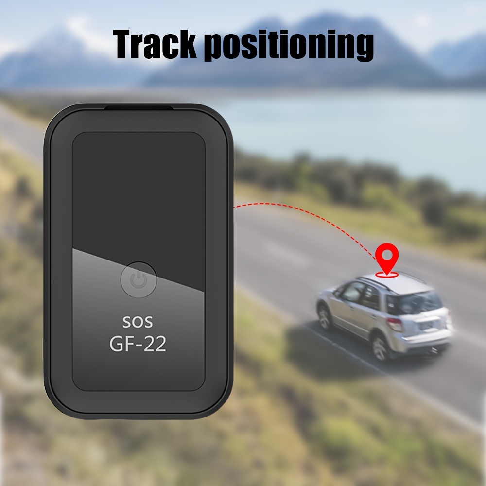 KRONDO Rastreador GPS, Mini localizador magnético para Coche en Tiempo  Real, antirrobo, antipérdida, Dispositivo de Seguimiento Micro GPS en  Tiempo