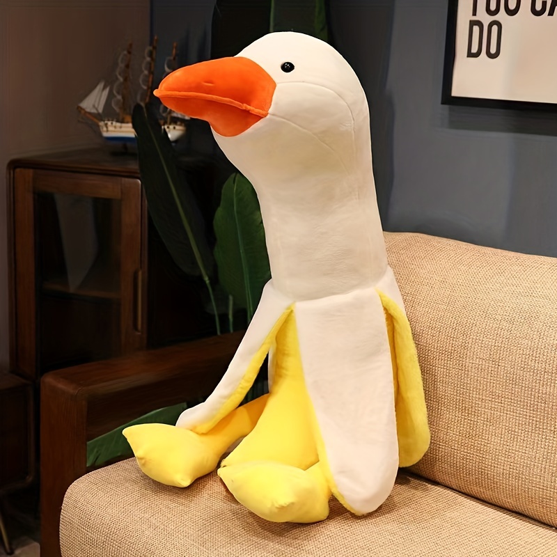 Banana Duck Soft Stuffed Plush Pillow Toy