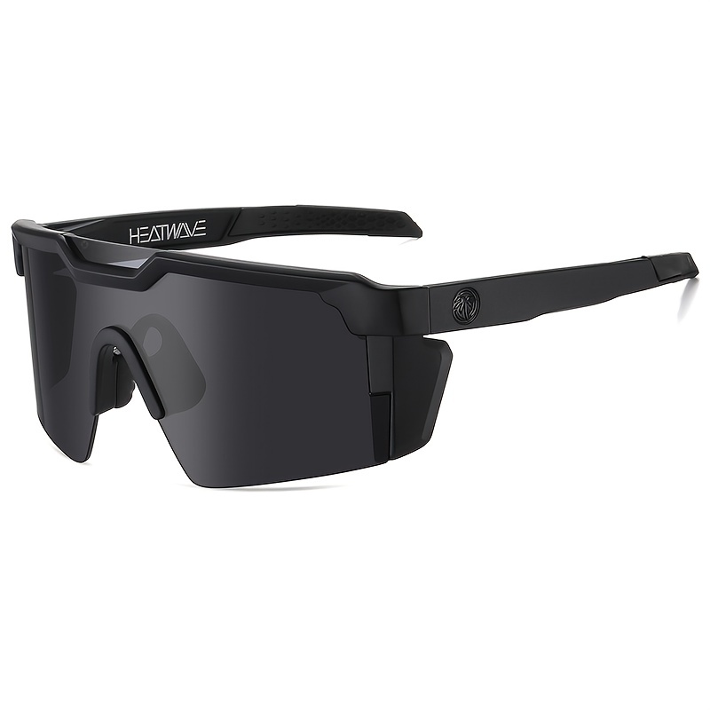 Elmo - Square Blue Sports Glasses for Men & Women - EFE