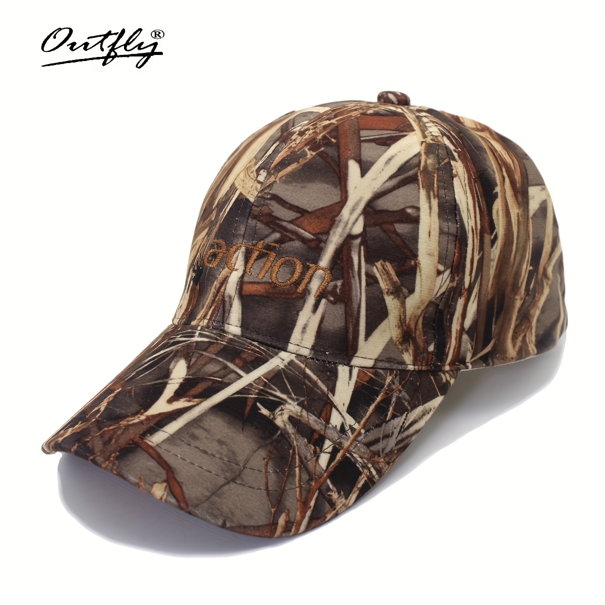 Bionic Camouflage Baseball Outdoor Sports Fishing Hat Breathable Jungle Sun  Hat Men - Jewelry & Accessories - Temu Canada
