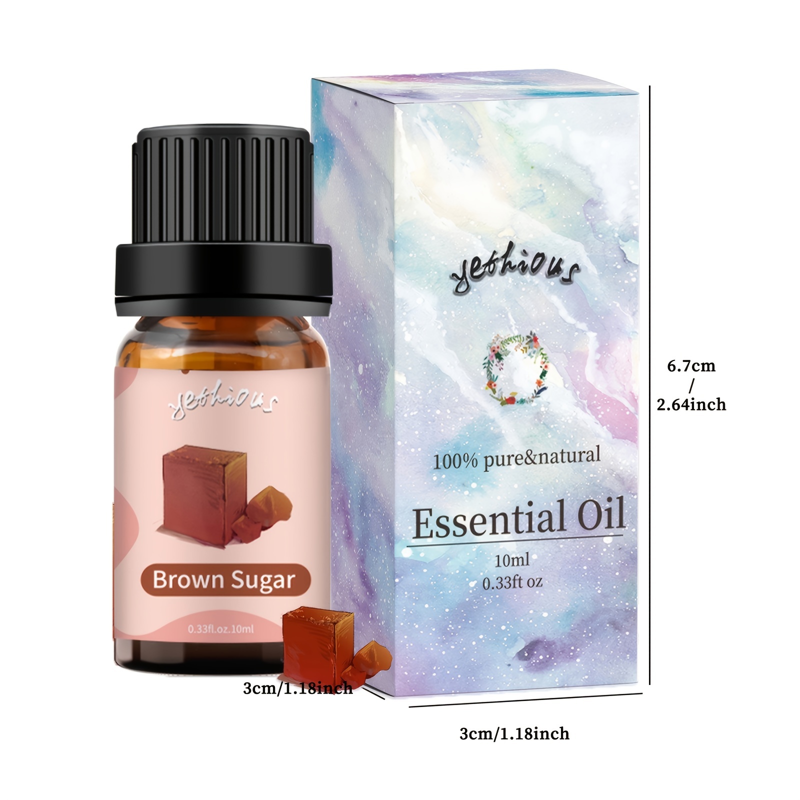 10ml/0.33 Fl.oz Dark Chocolate Essential Oil Christmas Gift New Year Gift -  Essential Oil For Diffusers, Fragrance, Diy Soap & Candle Making - Beauty &  Health - Temu