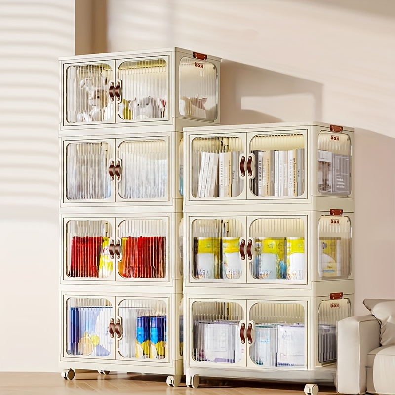 Craft Organizers And Storage Plastic Box With 3 tier Fold - Temu