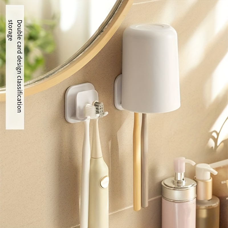 Soporte eléctrico para cepillos de dientes para baño, organizador