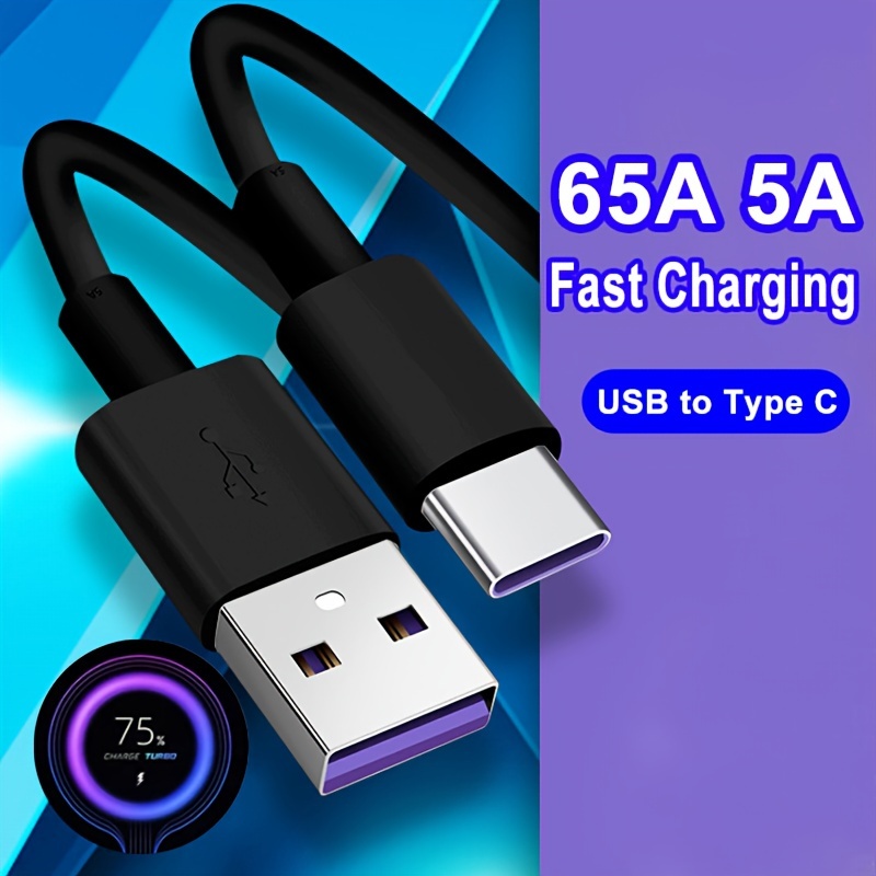 5a Usb Type C Fast Charging Data Cable Xiaomi Redmi Poco - Temu