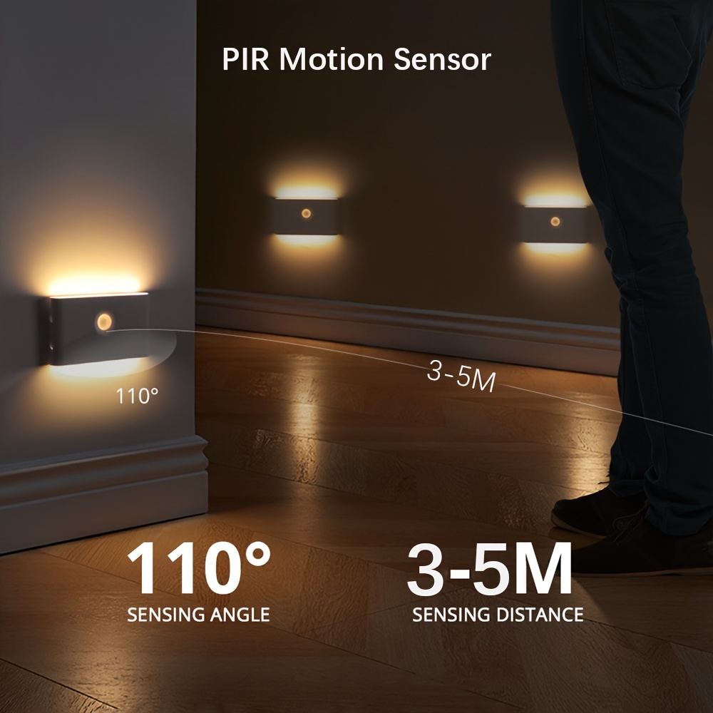 Motion-Activated LED Sensor Light With Smart Photocell Sensor