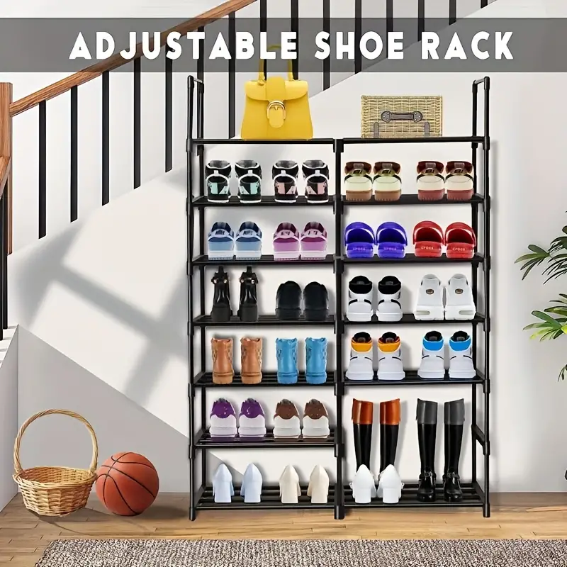 Durable 7/8 tier Shoe Rack For Organize Your Closet Entryway - Temu