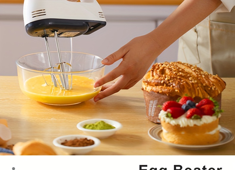  Kitchen Aid Hand Mixer 7 Speed Electric Hand Mixer, Household Handheld  Electric Egg Beater with Rods for Eggs Beating Dough Kneading, Egg Beater  for Whisking Eggs Household Mixers Cake Cooking Tools