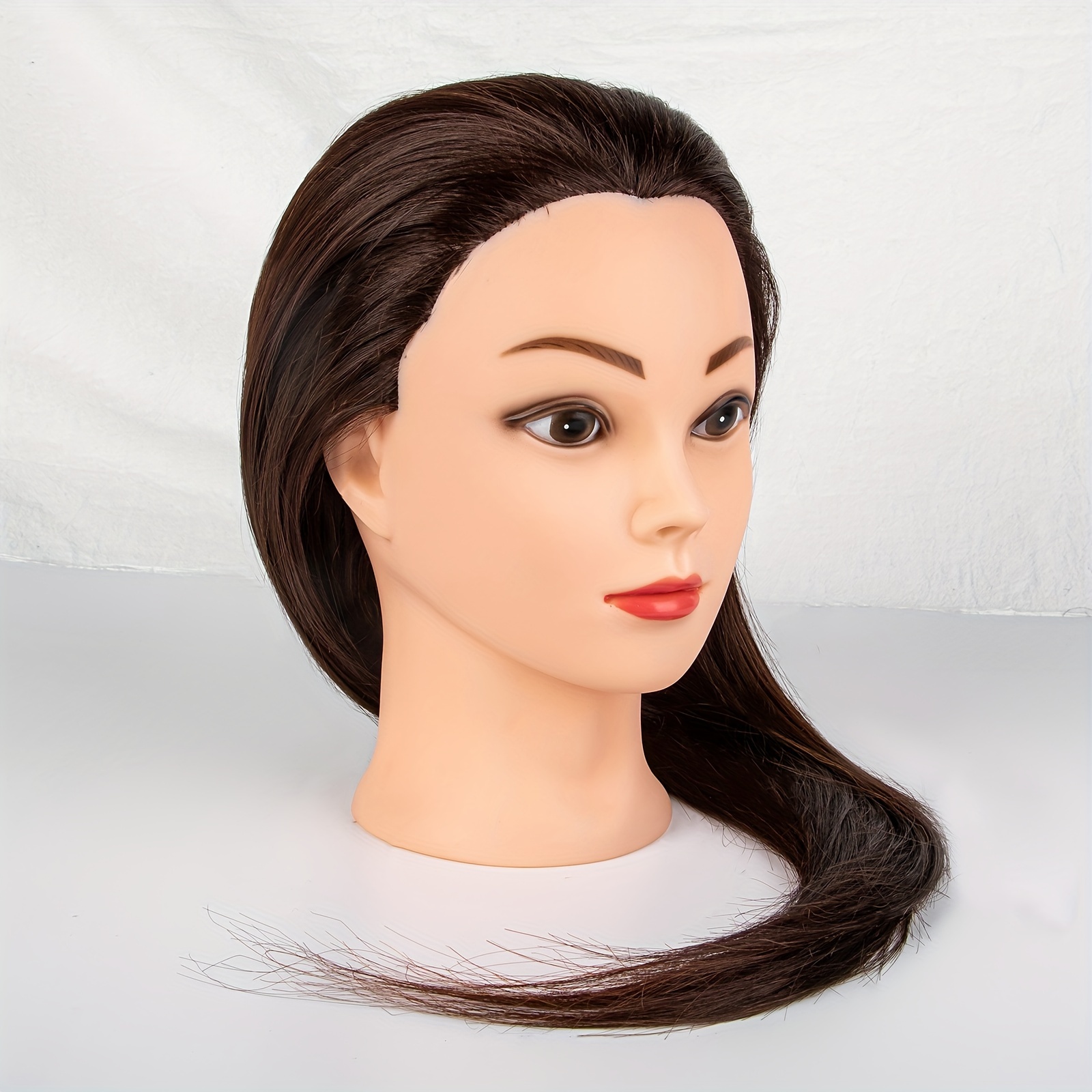 mannequin head with stand Hair Styling Training Head Hairdressing