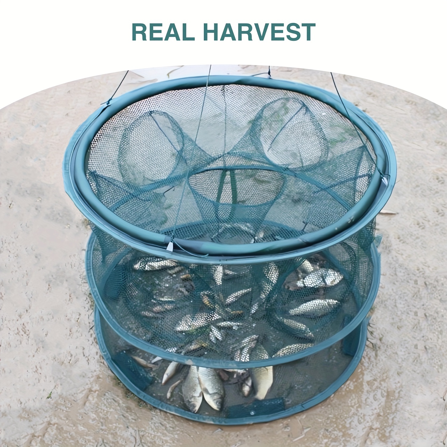 Portable Folded Fishing Net, Crab Drop Fish Network with Rope, Hand Casting  Cage Mesh Trap for Minnows,Lobster,Crawfish, Shrimp - AliExpress