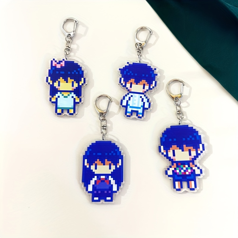 AA Mini Charms Video Game Keychain, Gifts for Gamers, Gifts for Teens,  Anime Gifts 