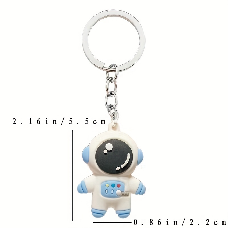 1ks Roztomilý Astronaut Keychain for Backpack for Men, Ideální volba pro dárky 3